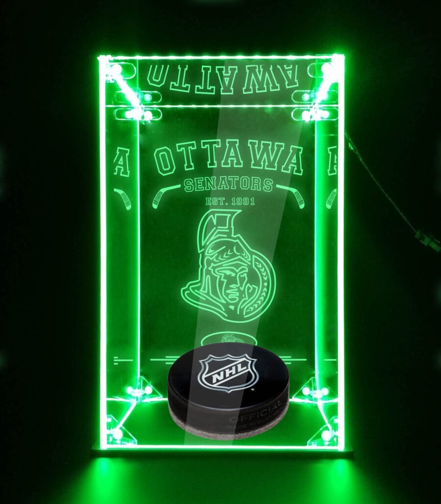 Led Display Case For Ottawa Senators Sports Memorabilia - Image 4