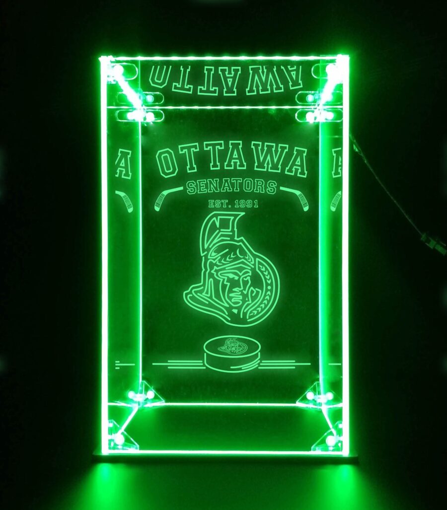 Led Display Case For Ottawa Senators Sports Memorabilia - Image 2