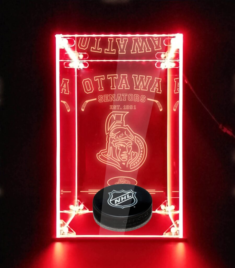 Led Display Case For Ottawa Senators Sports Memorabilia - Image 5