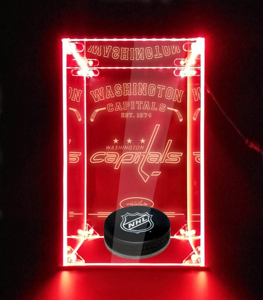 Led Display Case For Washington Capitals Sports Memorabilia - Image 5
