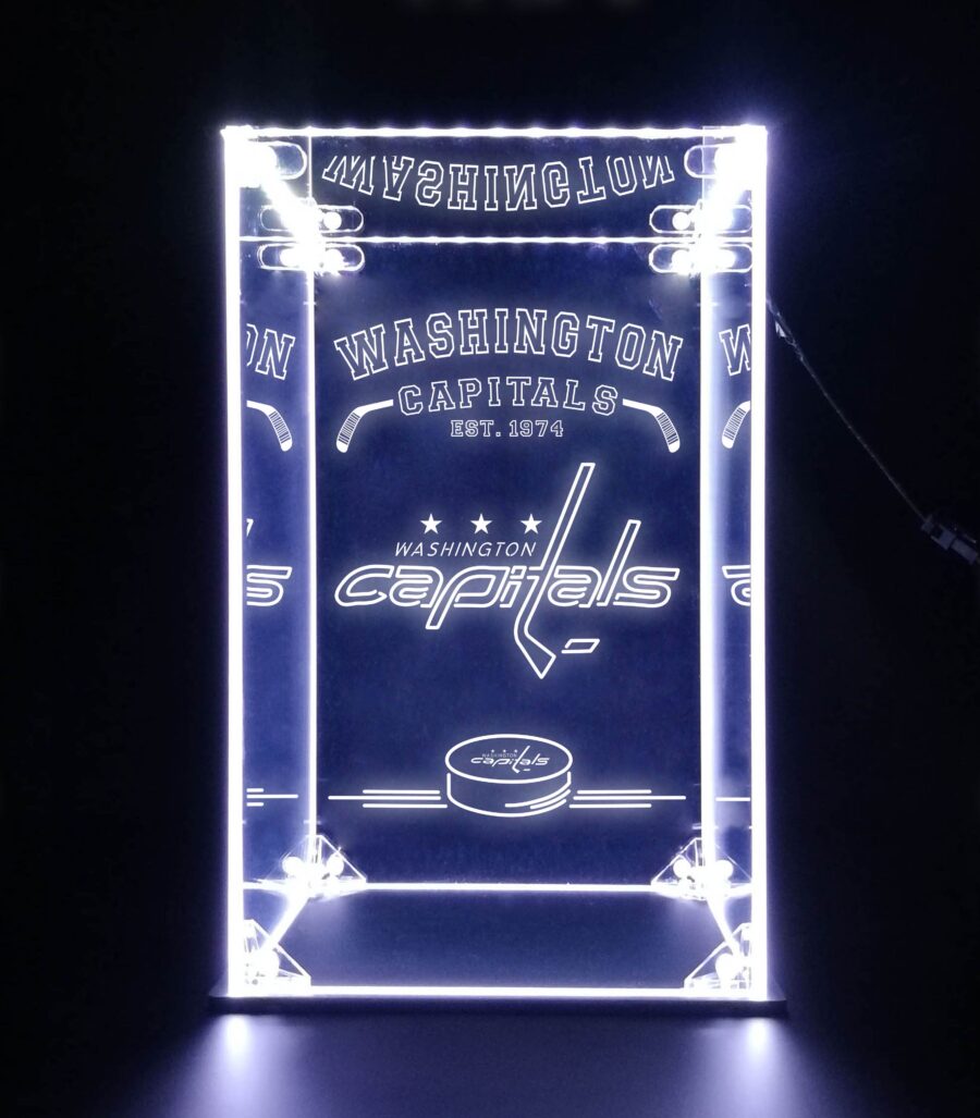 Led Display Case For Washington Capitals Sports Memorabilia - Image 6