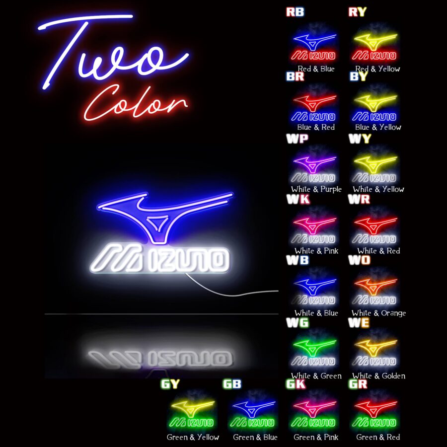 Mizuno Sportwears Large Flex Neon Led Sign - Image 3