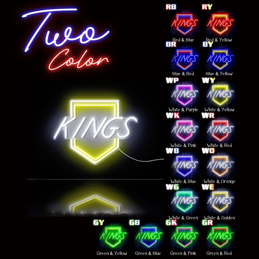 Los Angeles Kings Large Flex Neon Led Sign - Image 3