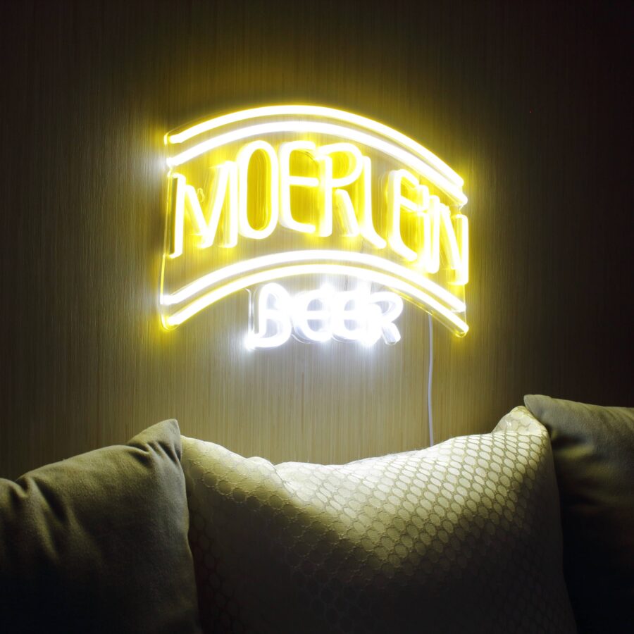 Moerlein Beer Large Flex Neon Led Sign - Image 2