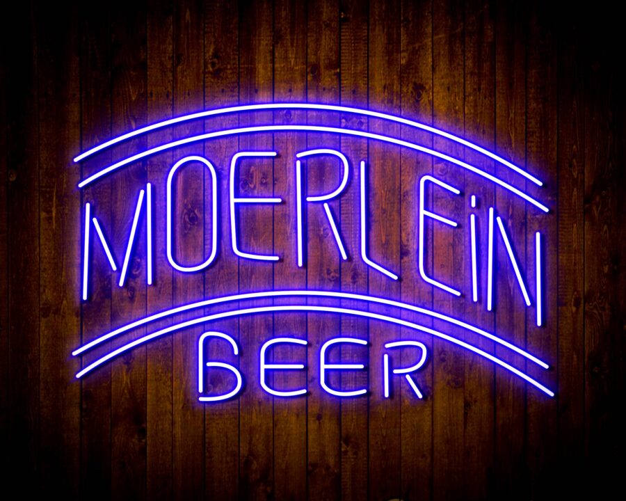 Moerlein Beer Handmade Neon Flex Led Sign - Image 15