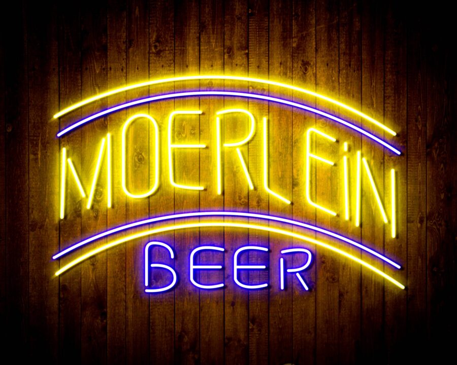 Moerlein Beer Handmade Neon Flex Led Sign - Image 9