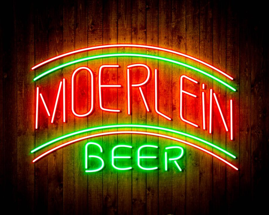 Moerlein Beer Handmade Neon Flex Led Sign - Image 12