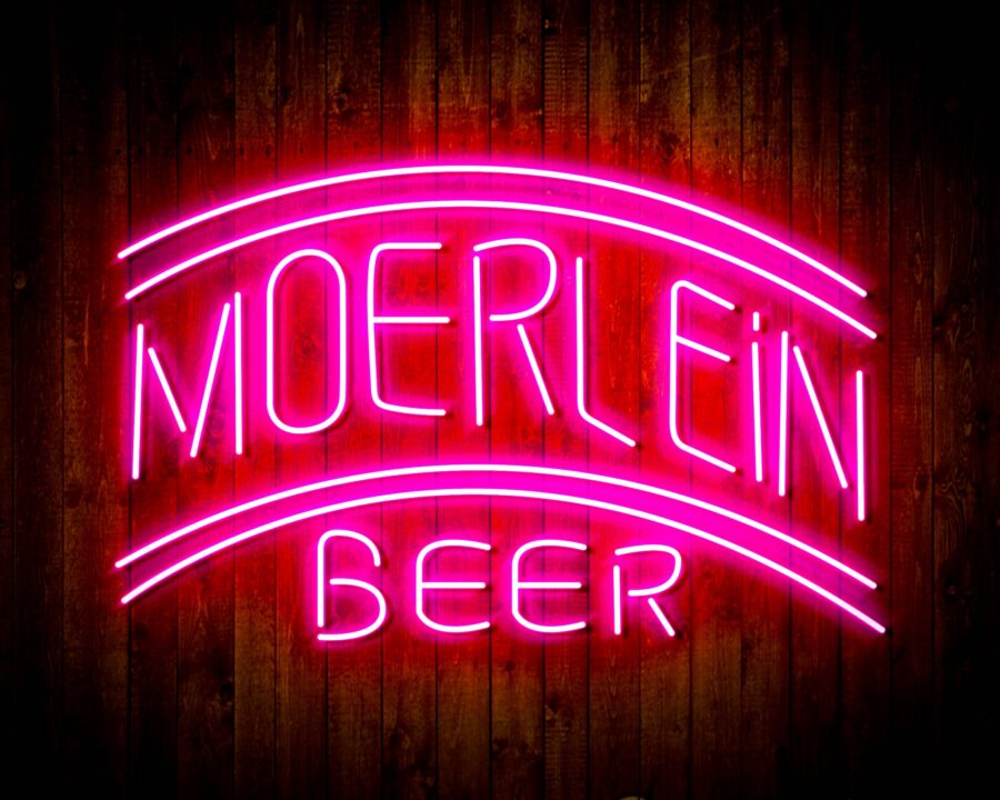 Moerlein Beer Handmade Neon Flex Led Sign - Image 21