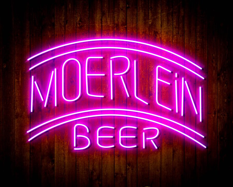 Moerlein Beer Handmade Neon Flex Led Sign - Image 19