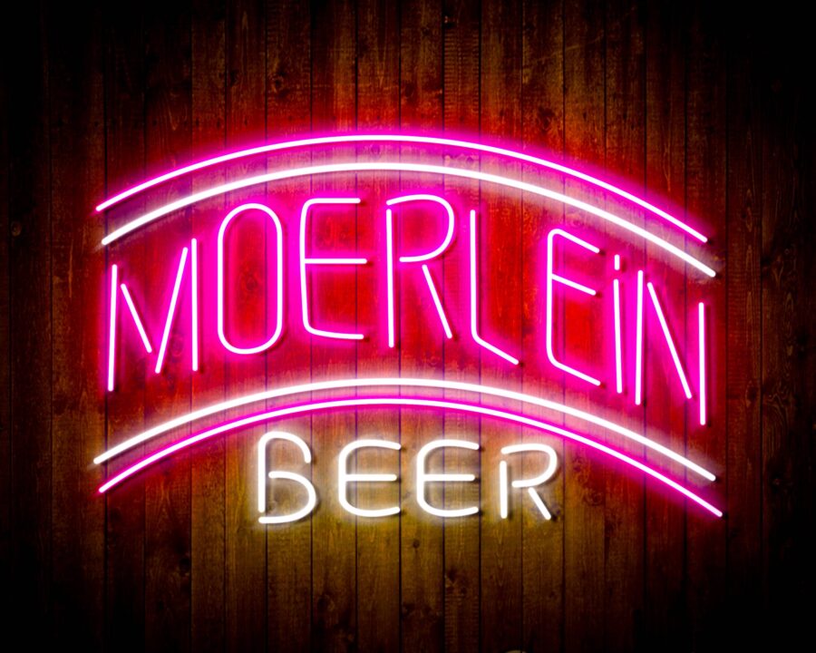 Moerlein Beer Handmade Neon Flex Led Sign - Image 5