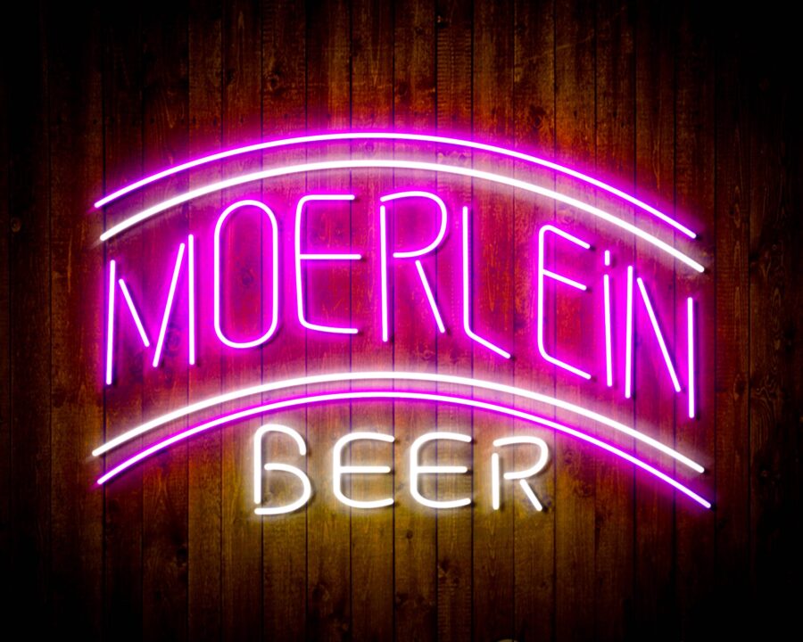 Moerlein Beer Handmade Neon Flex Led Sign - Image 4