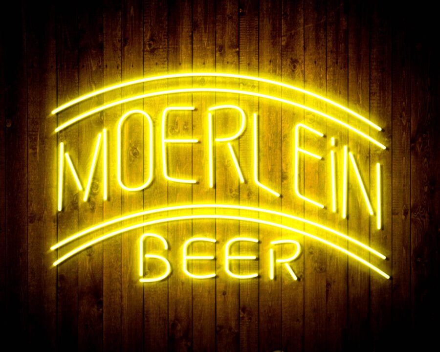 Moerlein Beer Handmade Neon Flex Led Sign - Image 22
