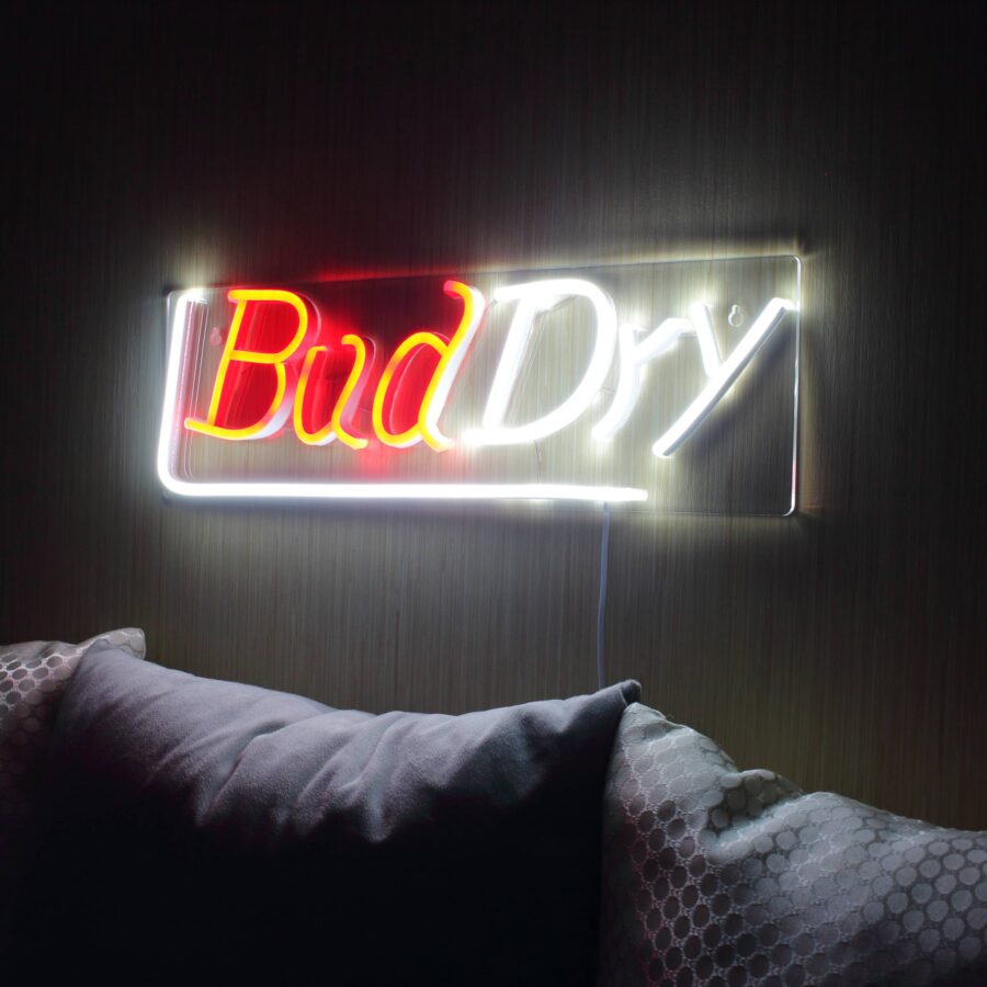 Bud Dry Large Flex Neon Led Sign - Image 2