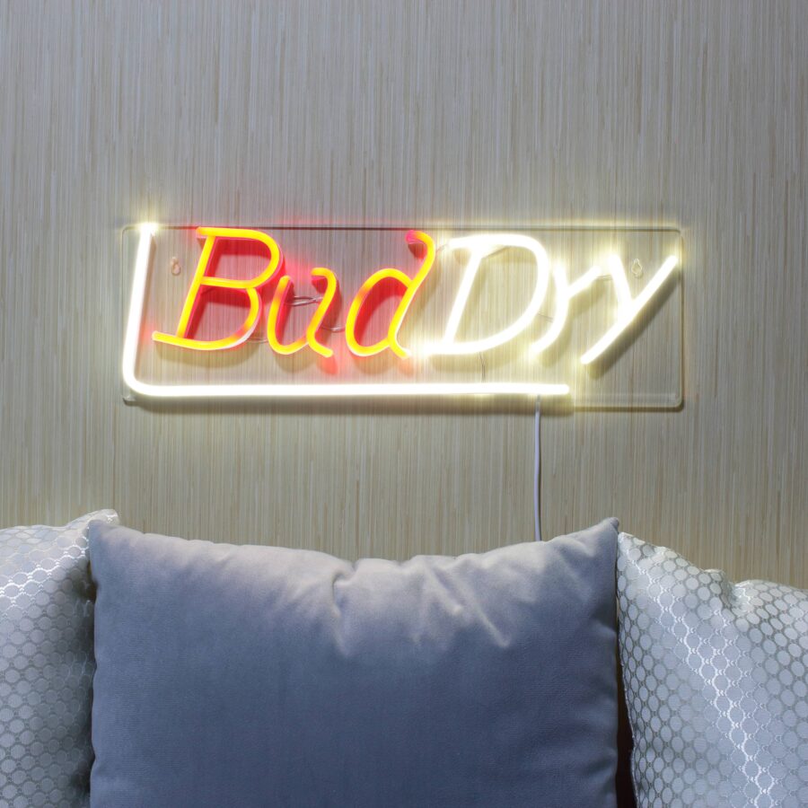 Bud Dry Large Flex Neon Led Sign - Image 3