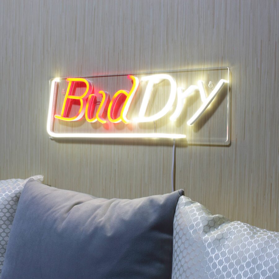 Bud Dry Large Flex Neon Led Sign - Image 4