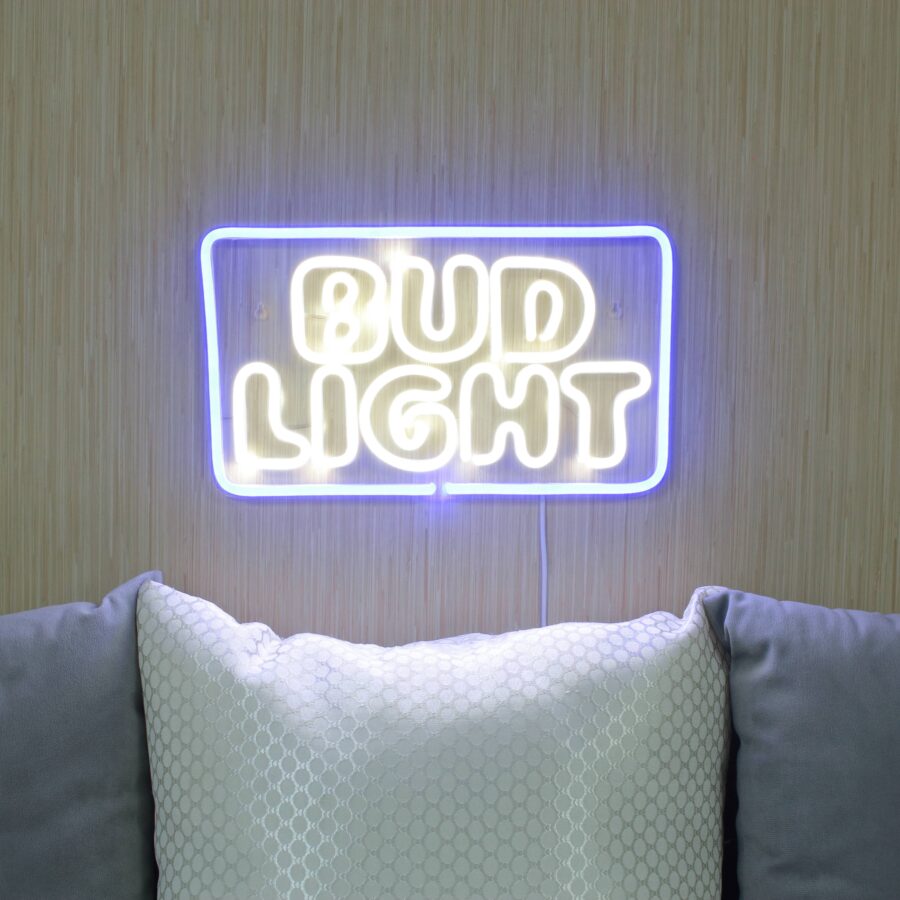 Bud Light Large Flex Neon Led Sign - Image 3
