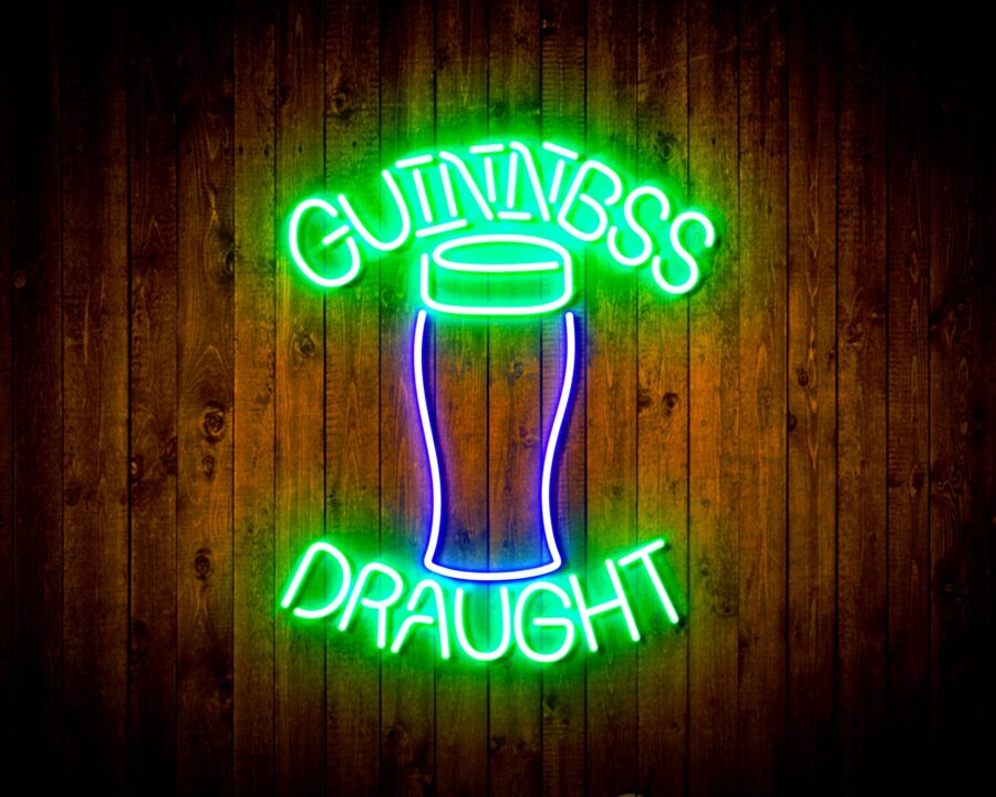Guinness Draught Home Bar Neon Flex Led Sign - Image 14