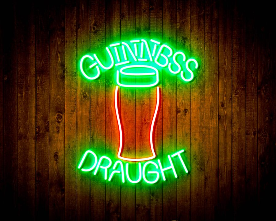 Guinness Draught Home Bar Neon Flex Led Sign - Image 12