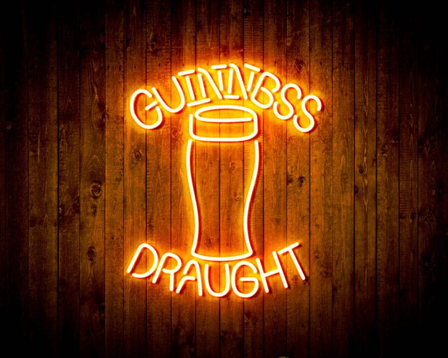 Guinness Draught Home Bar Neon Flex Led Sign - Image 17