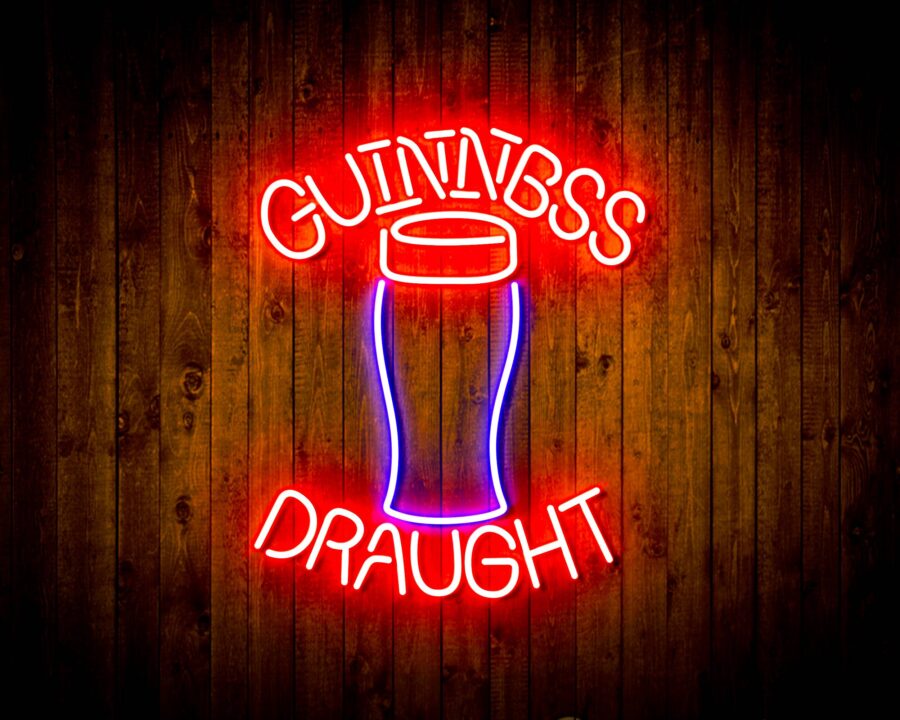 Guinness Draught Home Bar Neon Flex Led Sign - Image 3