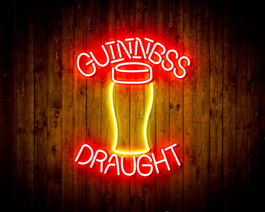 Guinness Draught Home Bar Neon Flex Led Sign - Image 8
