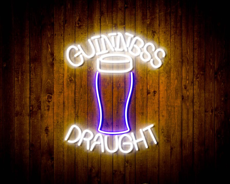 Guinness Draught Home Bar Neon Flex Led Sign - Image 6