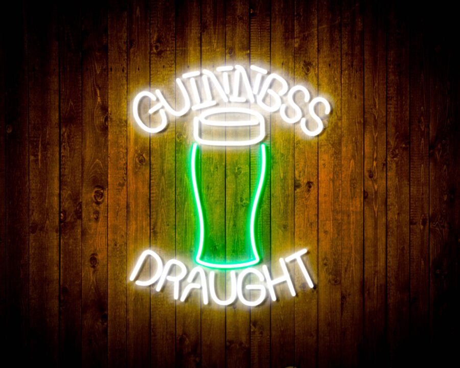 Guinness Draught Home Bar Neon Flex Led Sign - Image 7