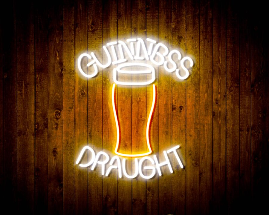 Guinness Draught Home Bar Neon Flex Led Sign - Image 11