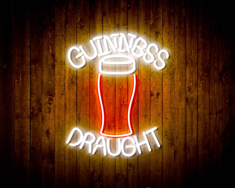 Guinness Draught Home Bar Neon Flex Led Sign - Image 10