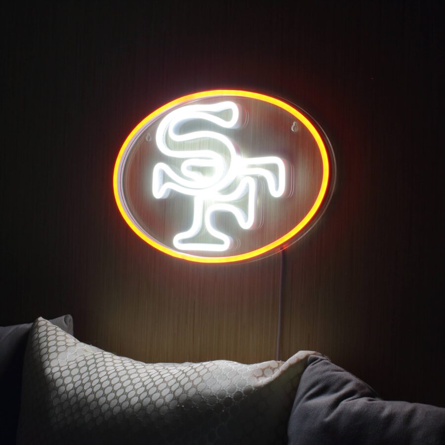 San Francisco 49Ers Large Flex Neon Led Sign - Image 2