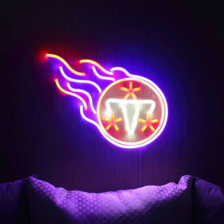Tennessee Titans Large Flex Neon Led Sign