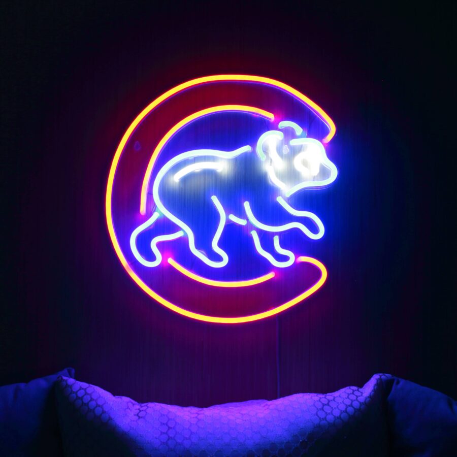 Chicago Bears Bar Handmade Neon Flex Led Sign