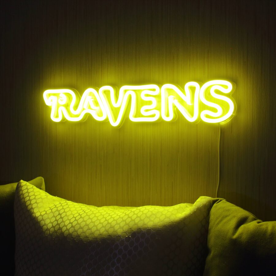 Ravens Large Flex Neon Led Sign - Image 2