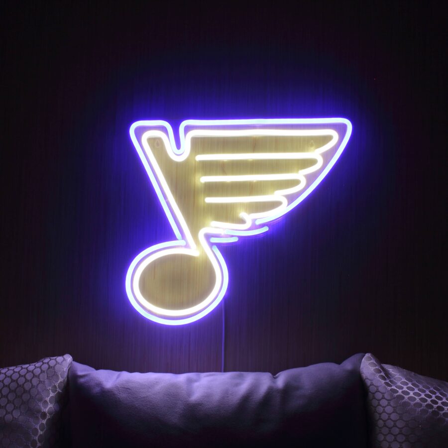 St. Louis Blues Large Flex Neon Led Sign
