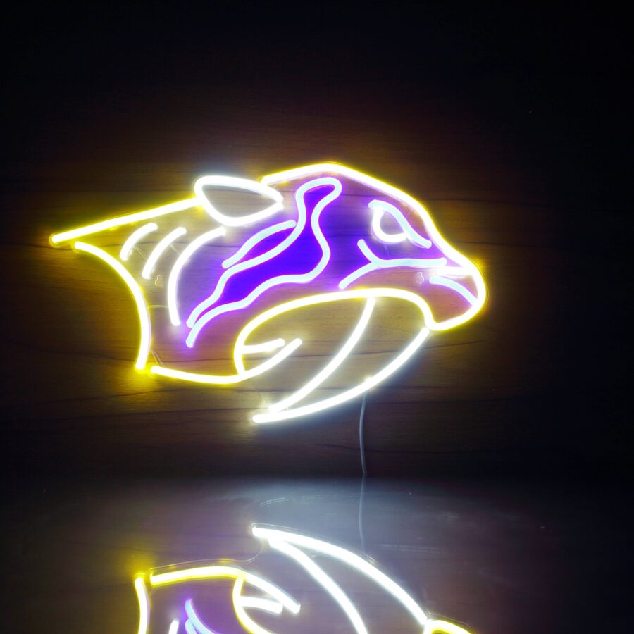 Nashville Predators Bar Neon Flex Led Sign