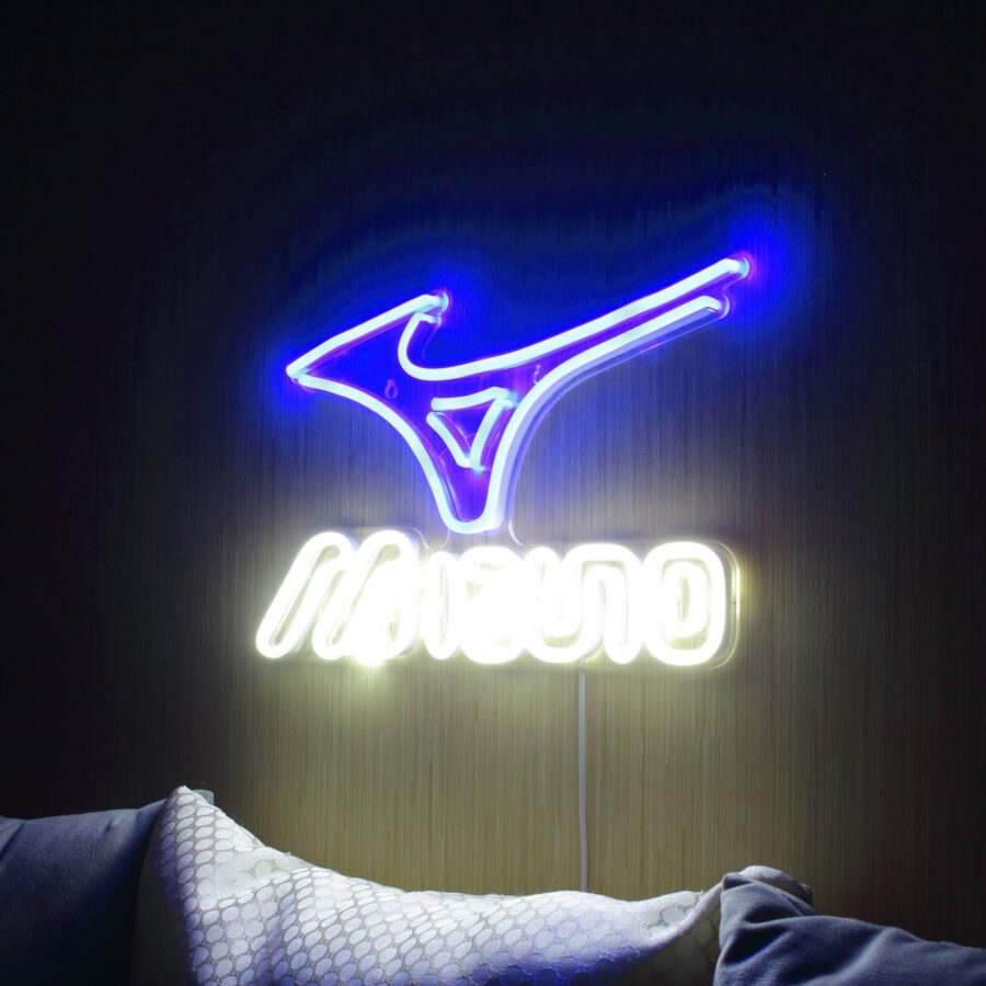 Mizuno Sportwears Large Flex Neon Led Sign - Image 2