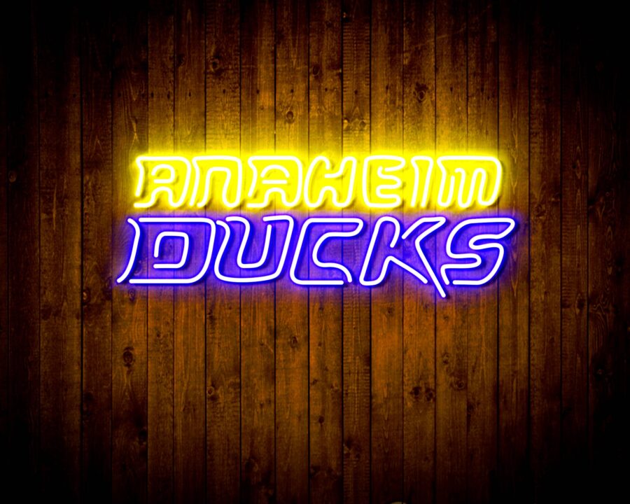Anaheim Ducks Bar Neon Flex Led Sign Style 3 - Image 9
