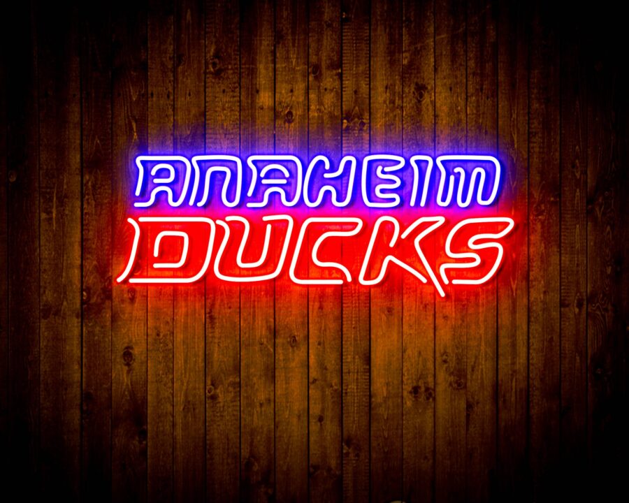 Anaheim Ducks Bar Neon Flex Led Sign Style 3 - Image 3