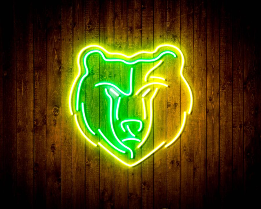 Memphis Grizzlies Bar Neon Flex Led Sign Style 4 - Image 2