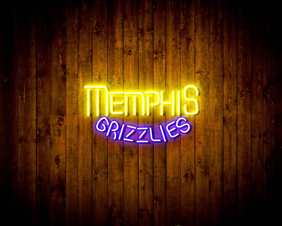 Memphis Grizzlies Bar Neon Flex Led Sign - Image 8