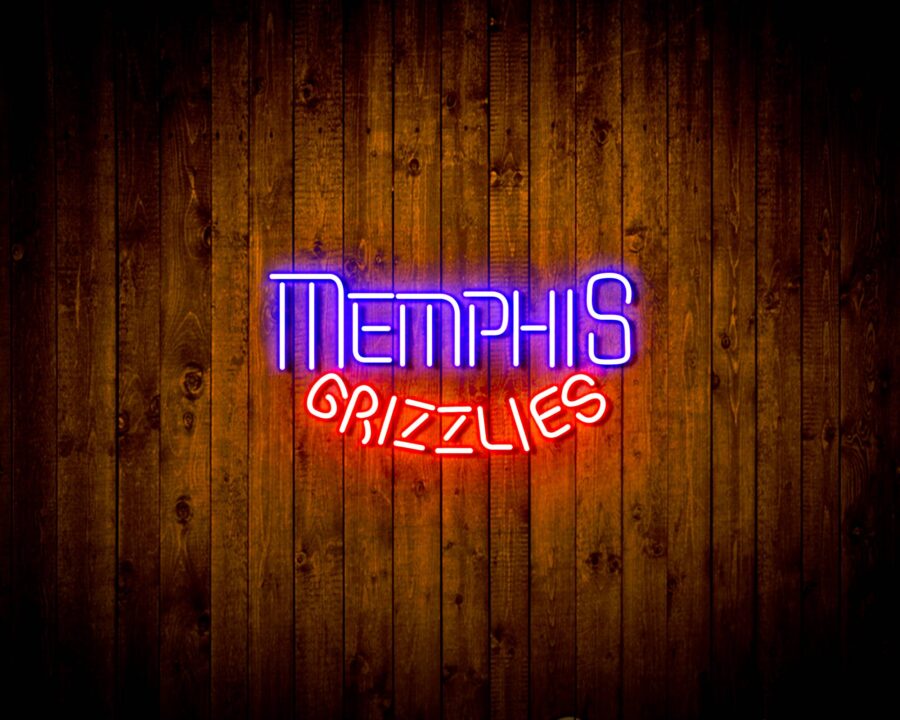 Memphis Grizzlies Bar Neon Flex Led Sign - Image 3