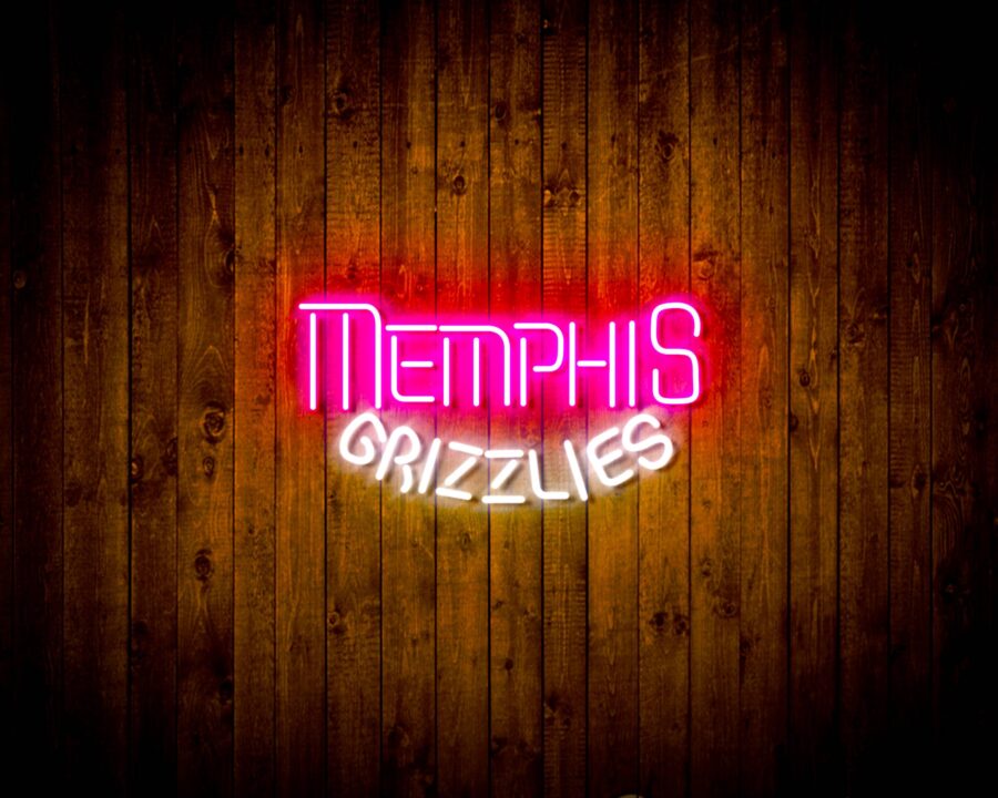 Memphis Grizzlies Bar Neon Flex Led Sign - Image 5