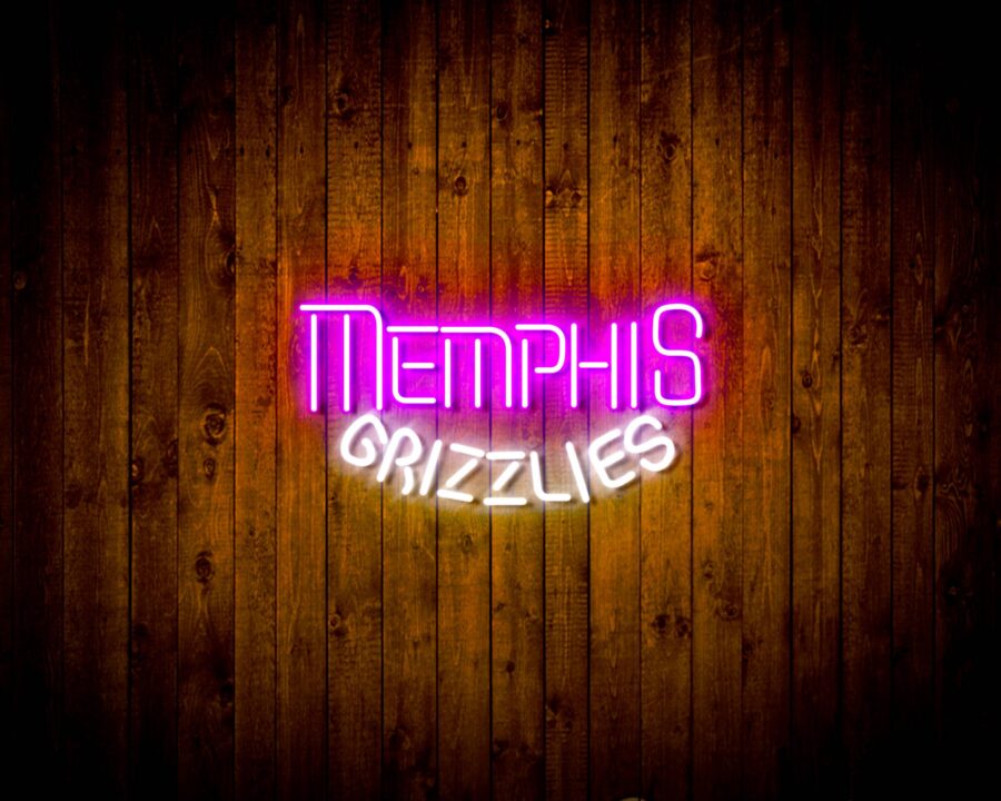 Memphis Grizzlies Bar Neon Flex Led Sign - Image 4