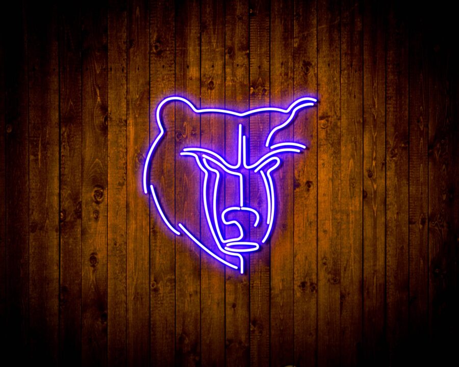 Memphis Grizzlies Bar Neon Flex Led Sign Style 6 - Image 2