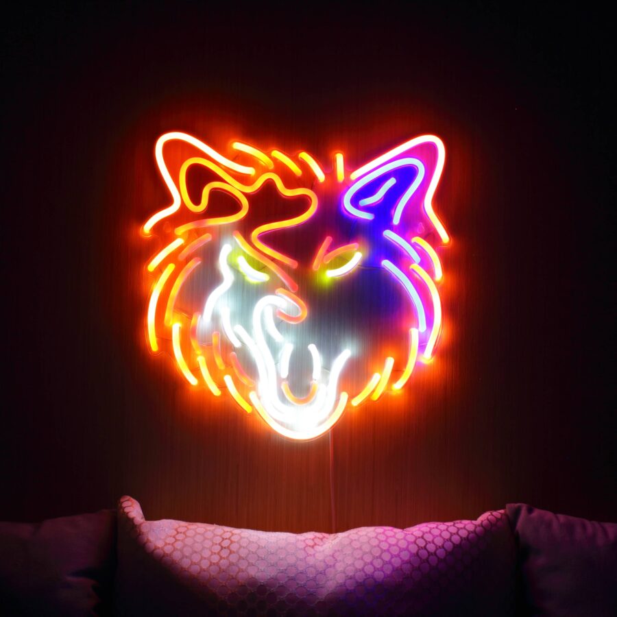 Minnesota Timberwolves Large Flex Neon Led Sign Style 4