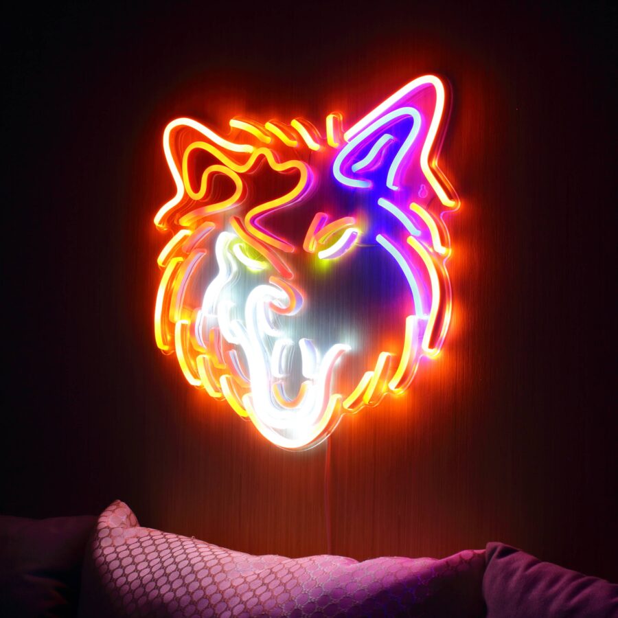 Minnesota Timberwolves Large Flex Neon Led Sign Style 4 - Image 2