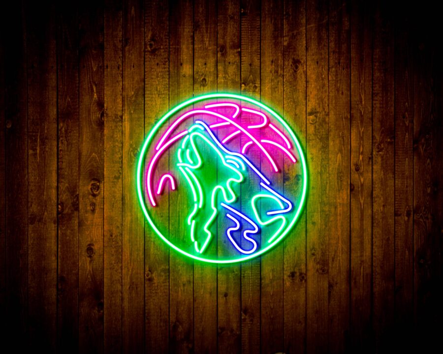 Minnesota Timberwolves Bar Neon Flex Led Sign Style 6 - Image 2