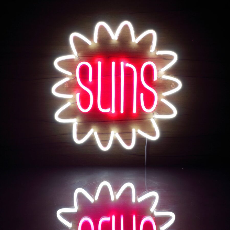 Phoenix Suns Bar Neon Flex Led Sign Style 6