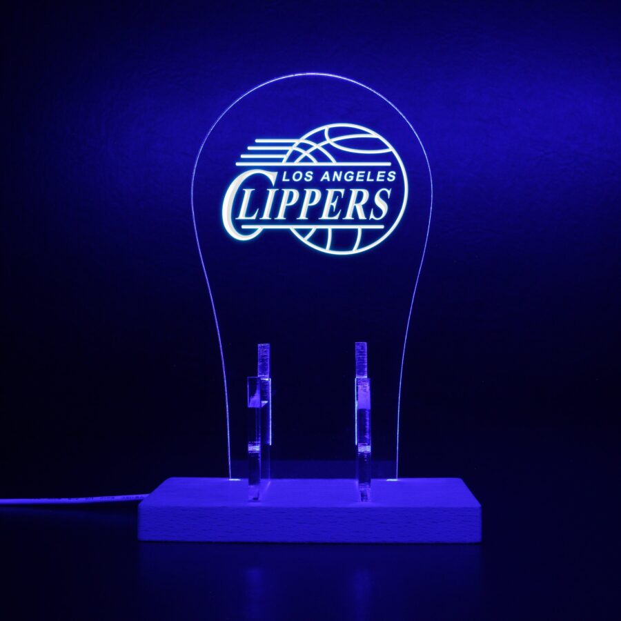 Los Angeles Clippers Led Gaming Headset Controller Stand - Image 7