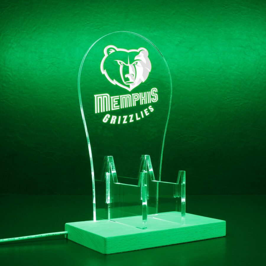 Memphis Grizzlies Led Gaming Headset Controller Stand - Image 9